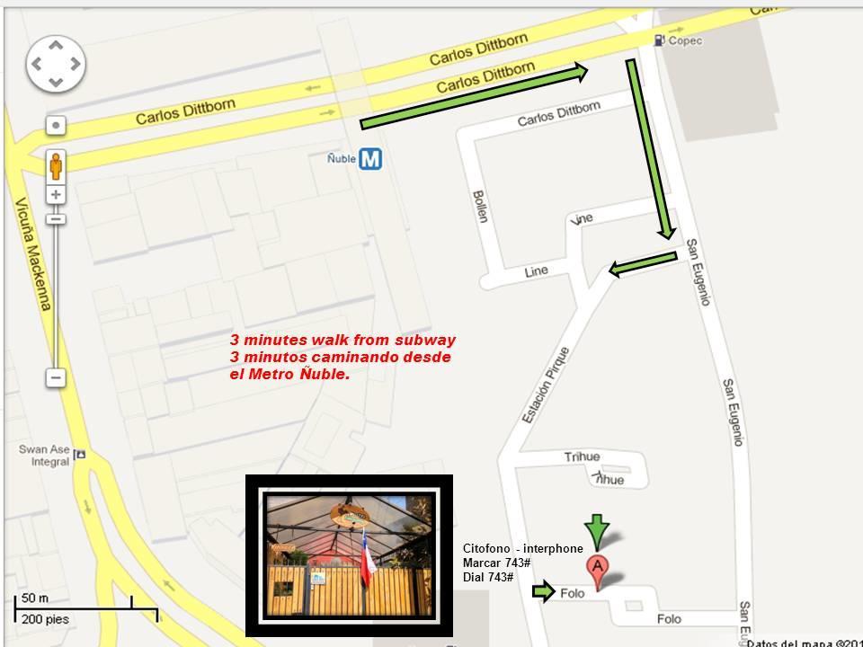 Hostel Friendly Santiago de Chile Zewnętrze zdjęcie